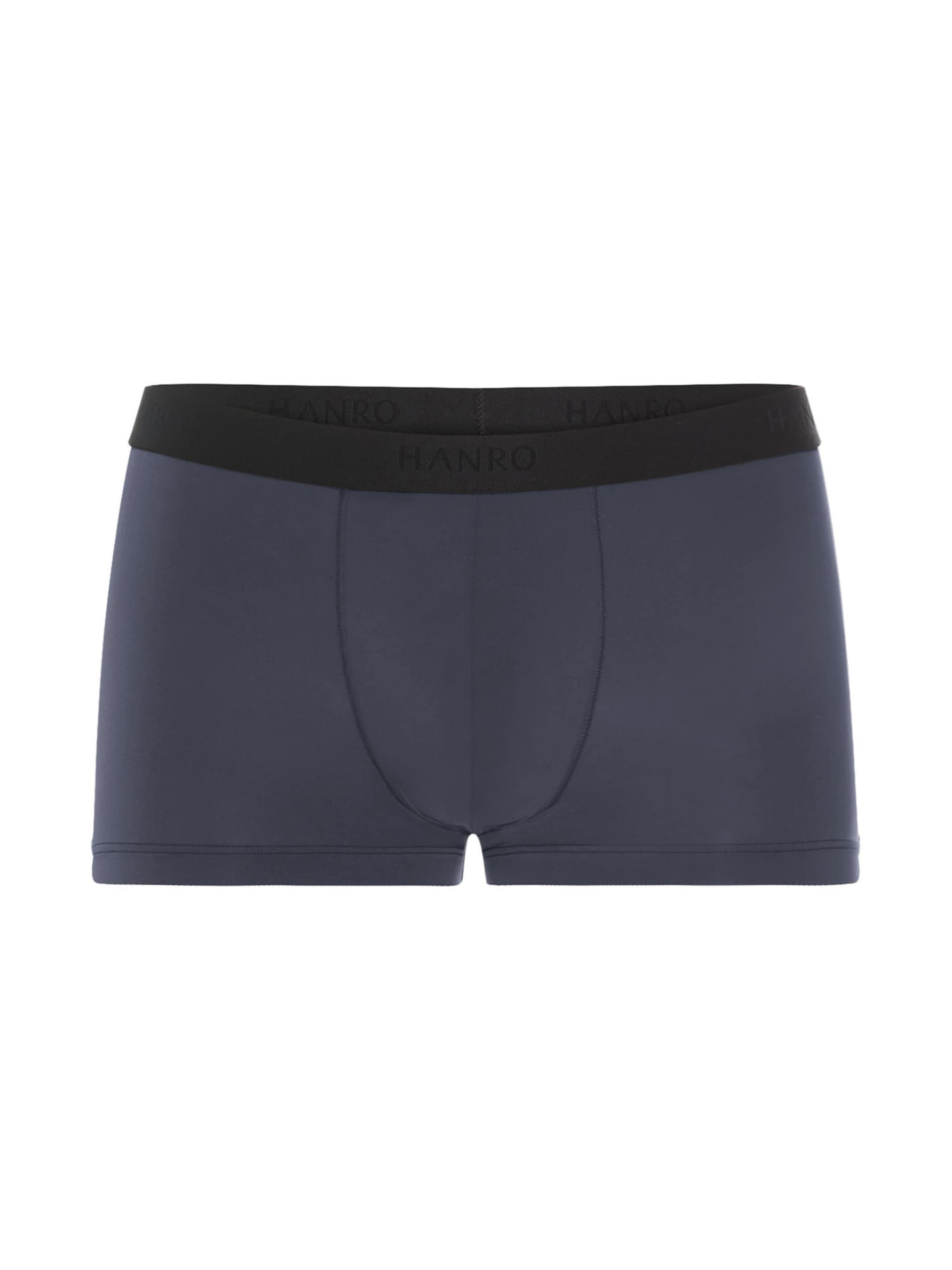 Hanro Boxershorts ' Micro Touch ' in Blauw: voorkant
