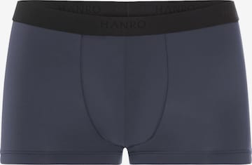 Hanro Boxershorts ' Micro Touch ' in Blauw: voorkant