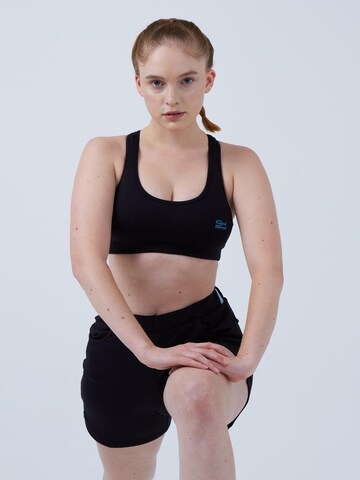 SPORTKIND Loosefit Sporthose 'Bermuda Shorts'‌‌‌‌‌‌‌ in Schwarz