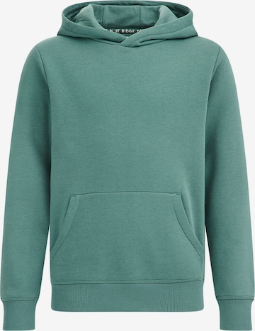 WE Fashion Sweatshirt i grön: framsida