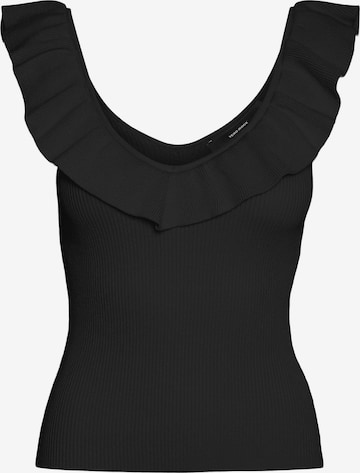 Tops en tricot 'Provence' VERO MODA en noir : devant