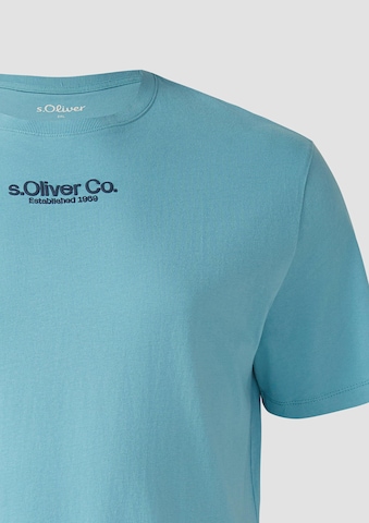 T-Shirt s.Oliver en bleu