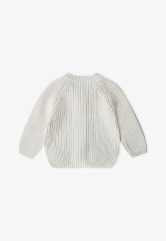 Stellou & Friends Knit cardigan in White