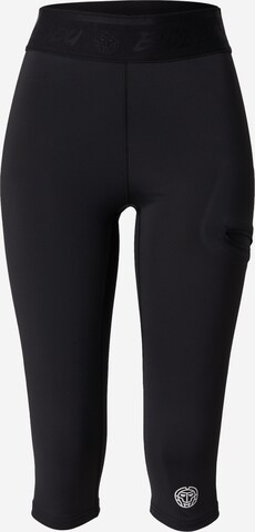 Skinny Pantaloni sportivi di BIDI BADU in nero: frontale