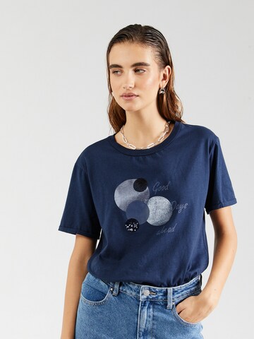 ZABAIONE T-Shirt 'Ky44lie' in Blau: predná strana