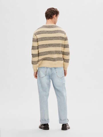 SELECTED HOMME Pullover 'Stan' i beige