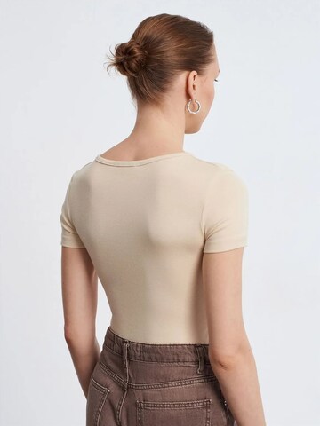 Camicia da donna di Dilvin in beige