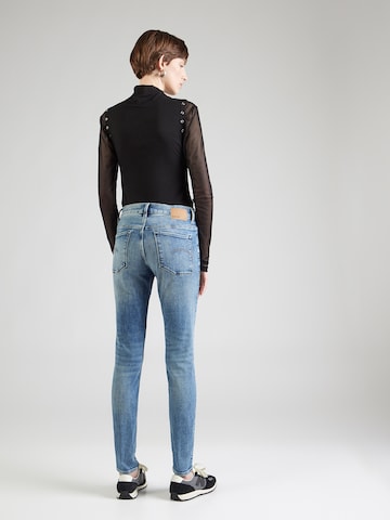 G-STAR - Skinny Calças de ganga '3301' em azul