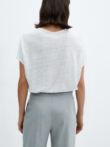 MANGO Shirt 'LINT' in White