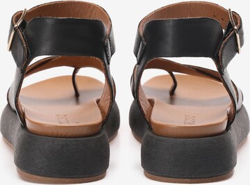 INUOVO Strap Sandals in Black