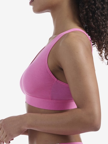 ADIDAS ORIGINALS Triangle Bra ' Unlined ' in Pink