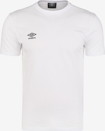 UMBRO Performance Shirt in White: front