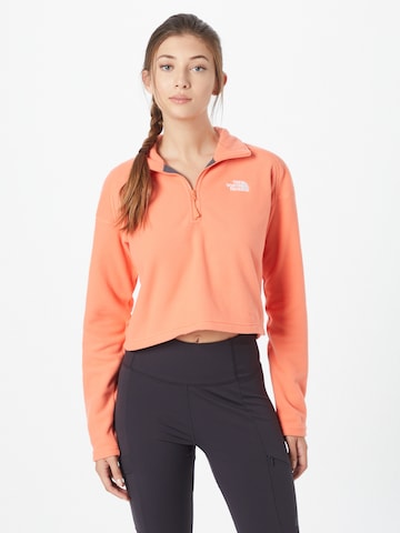 THE NORTH FACE Sweater 'GLACIER' in Orange: front