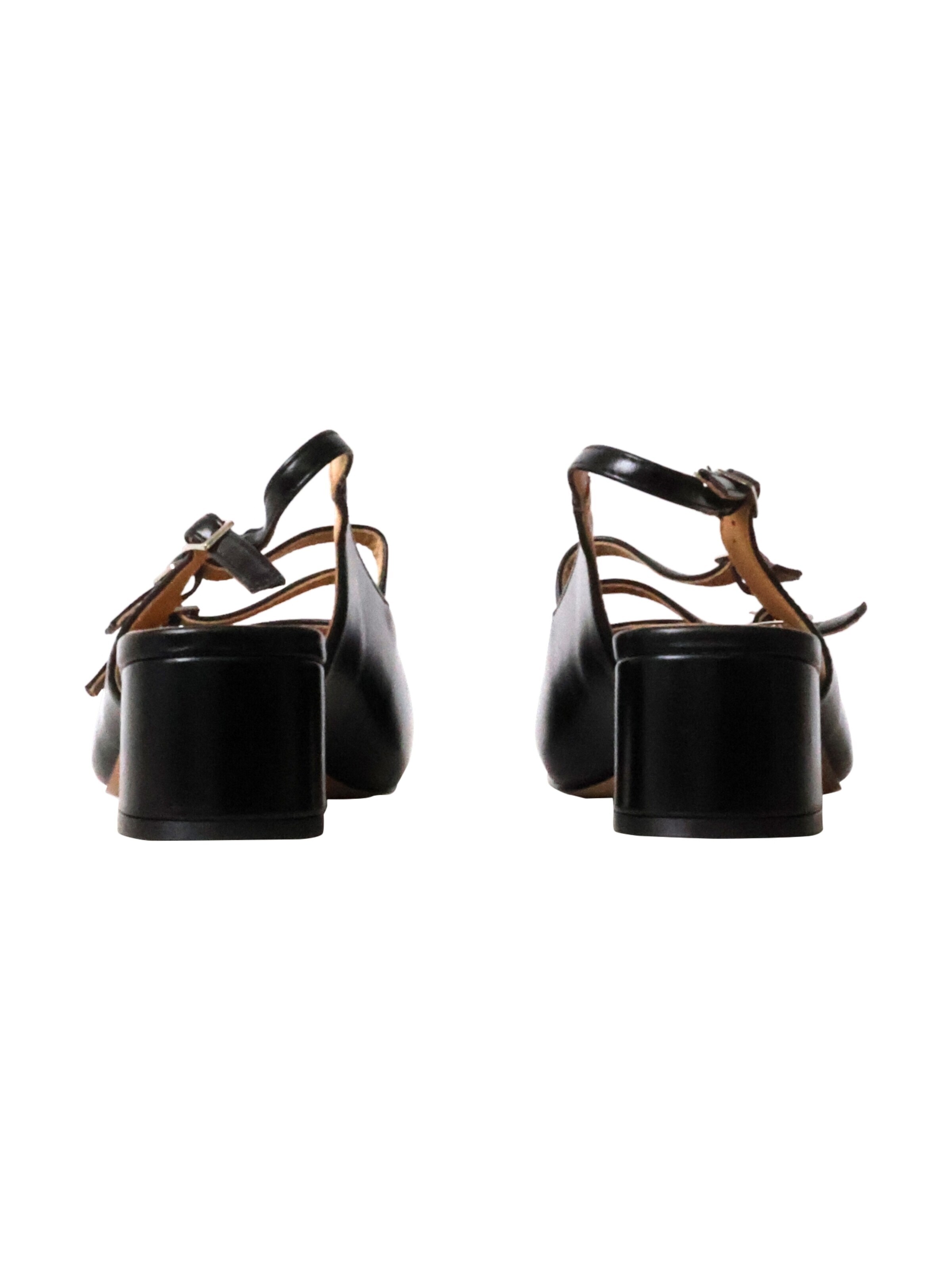 Décolleté 'Pumps mit Riemchen „Inia“' di Super Mode in nero