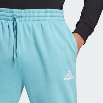 Effilé Pantalon de sport 'Essentials' ADIDAS SPORTSWEAR en bleu