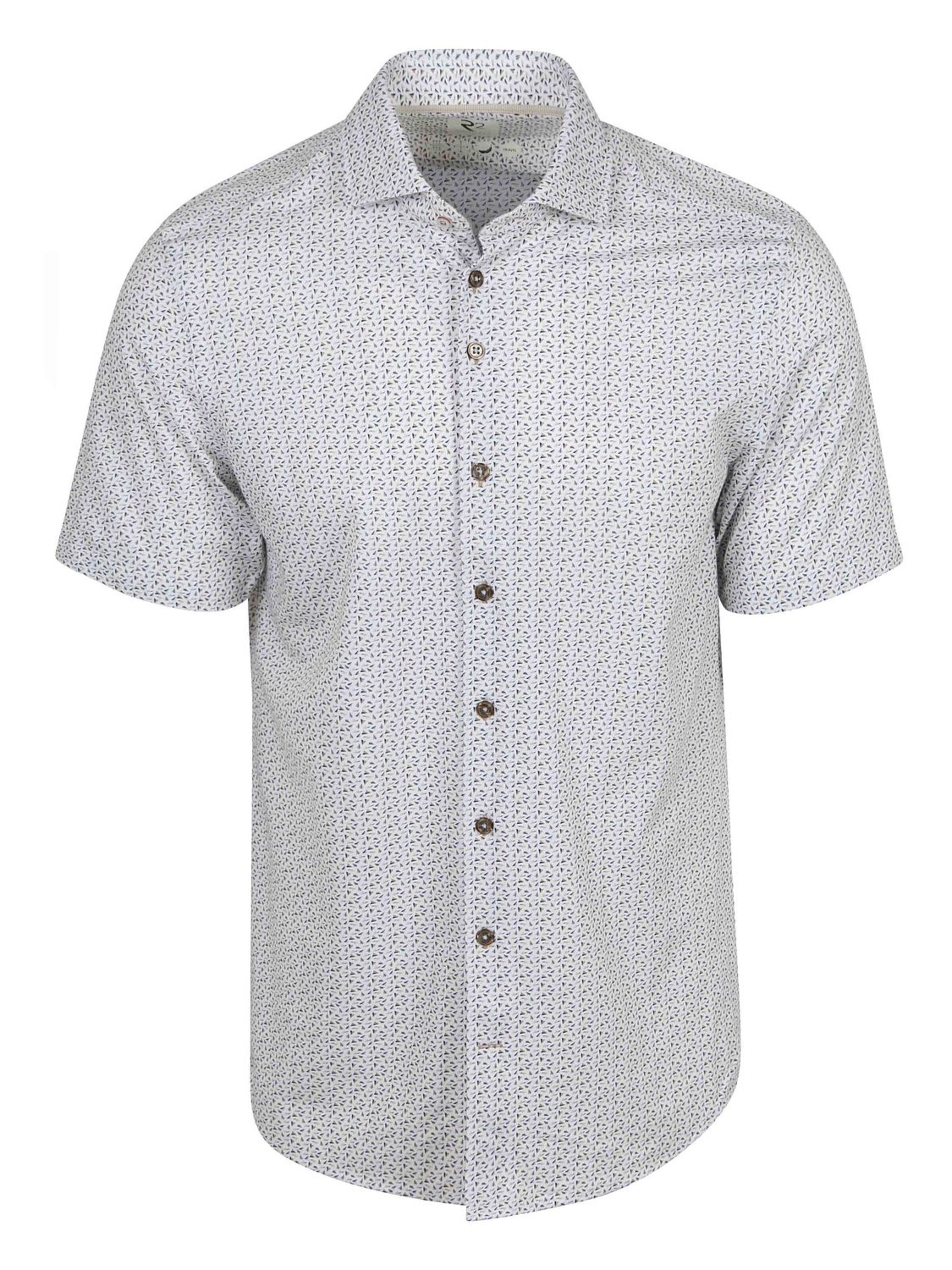 R2 Amsterdam Regular fit Button Up Shirt in Mixed colours: front
