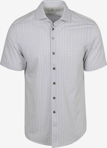 Coupe regular Chemise R2 Amsterdam en gris : devant