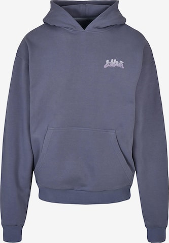 Felpa di Lost Youth in blu: frontale