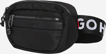 HUGO Fanny Pack 'Wayner' in Black: front