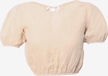 FRESHLIONS Top 'Isolde' in Beige: front