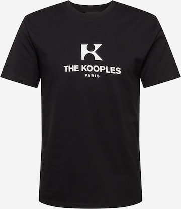The Kooples T-Shirt in Schwarz: predná strana