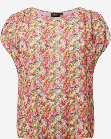 Zizzi Blouse 'MASTRID' in Pink: front