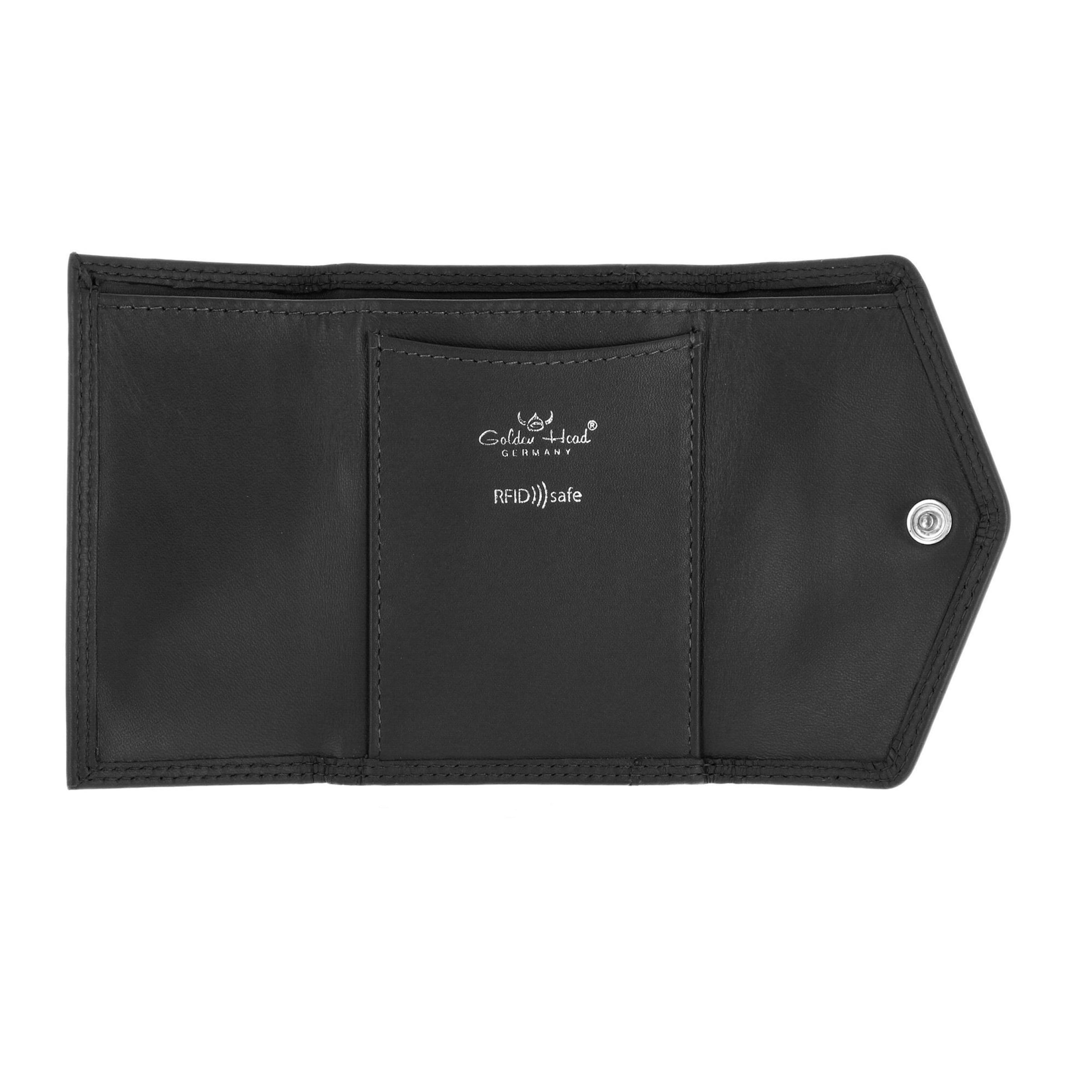 GOLDEN HEAD Wallet in Black