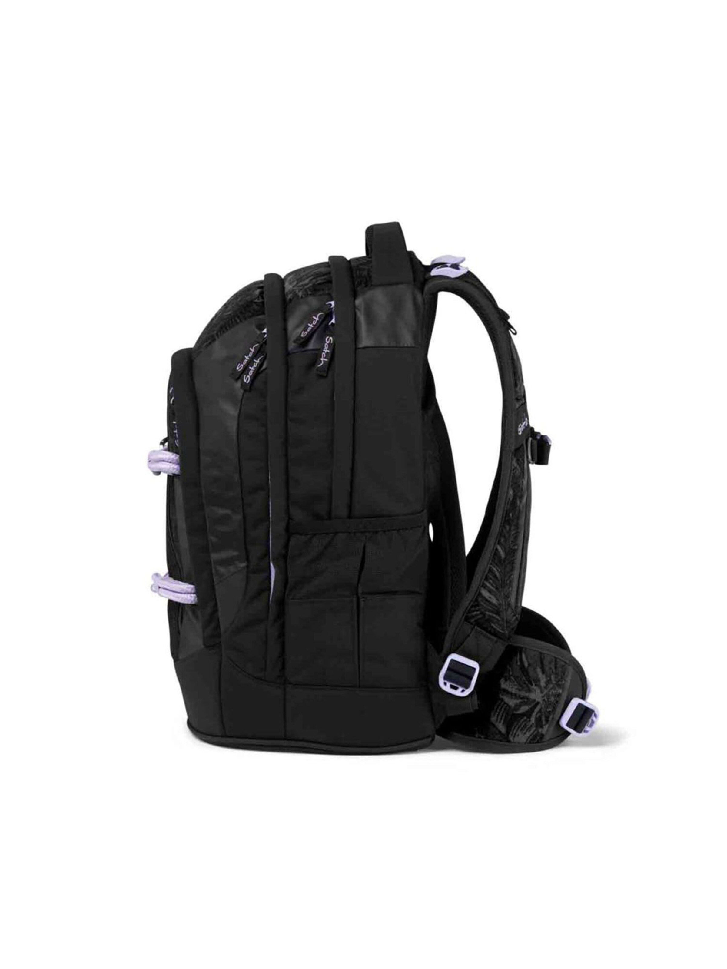 Satch Backpack 'Betty Bondi Beach' in Black