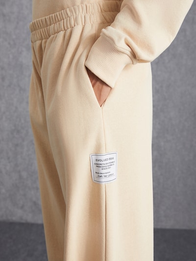 Grimelange Pantalon en crème, Vue avec produit