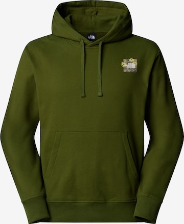 THE NORTH FACE - Sudadera 'Connect' en verde: frente