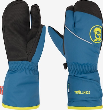 TROLLKIDS Gloves in Blue: front