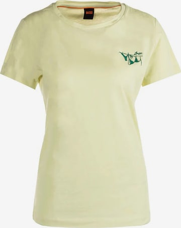 BOSS Shirt in Gelb: Vorderseite