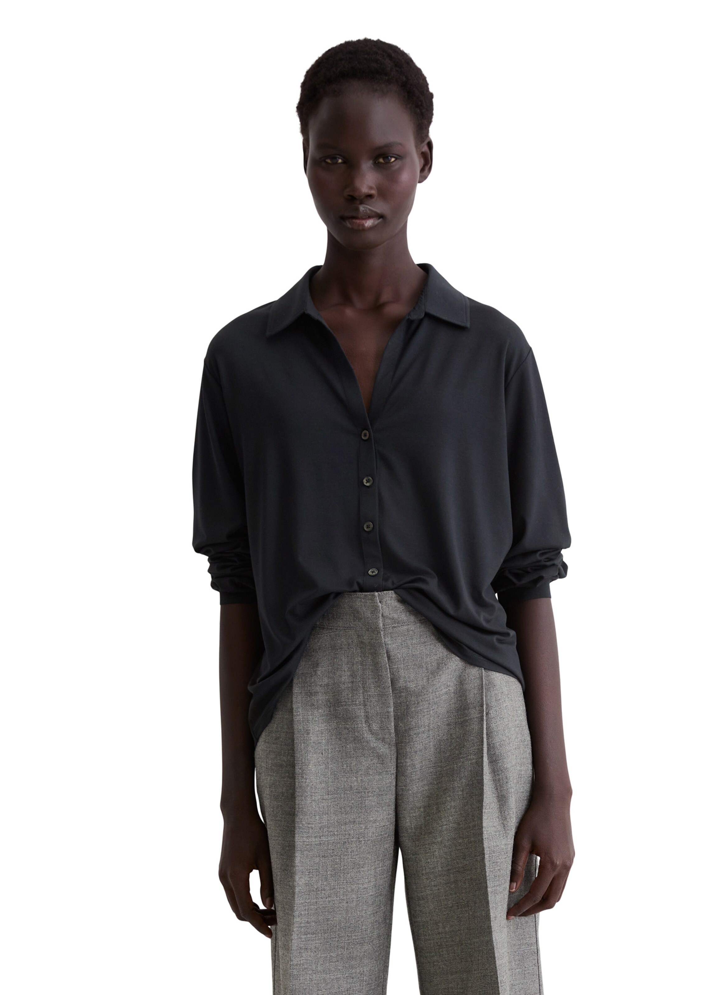 Marc O'Polo Blouse in Blue: front