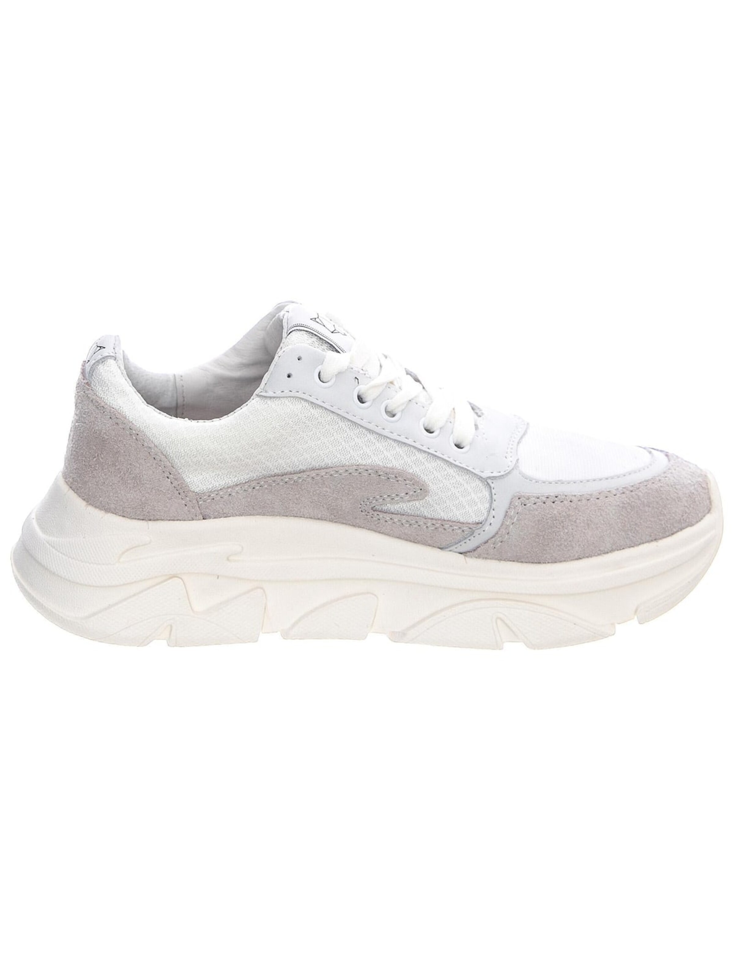 Scarpa stringata sportiva 'Waves Sneakears' di NAKED WOLFE in bianco