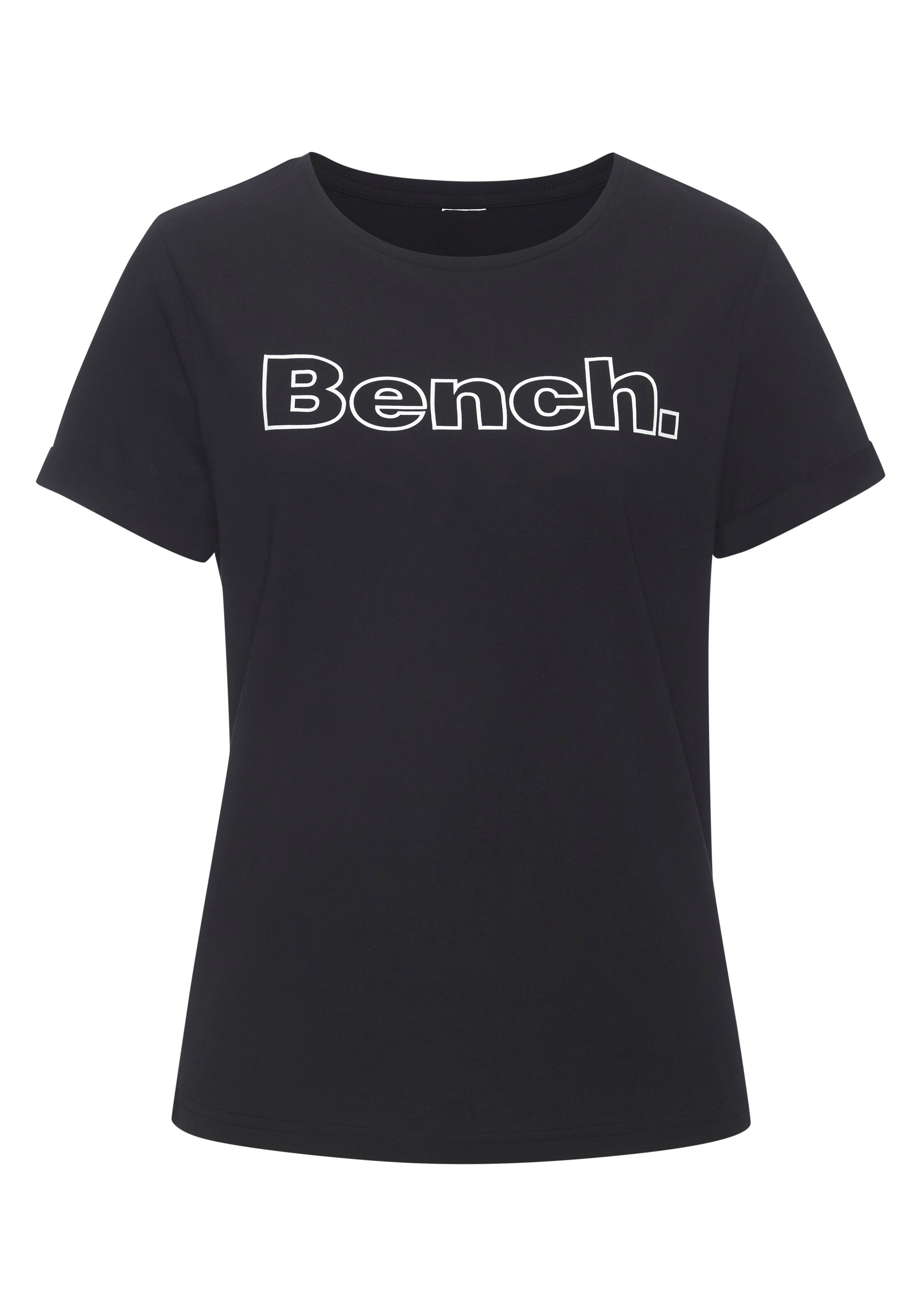 BENCH T-Shirt in Schwarz