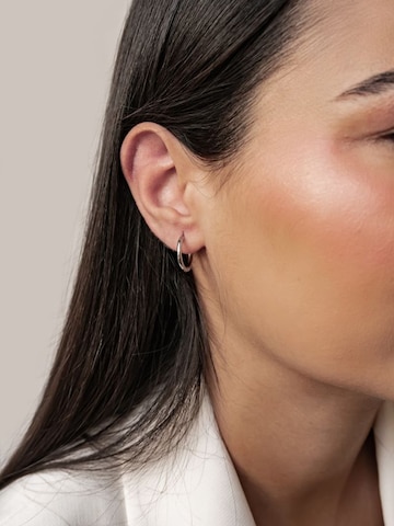 Hey Happiness Oorbellen 'Luna' in Zilver