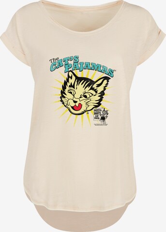 F4NT4STIC Shirt 'Puss N Boots' in Beige: front