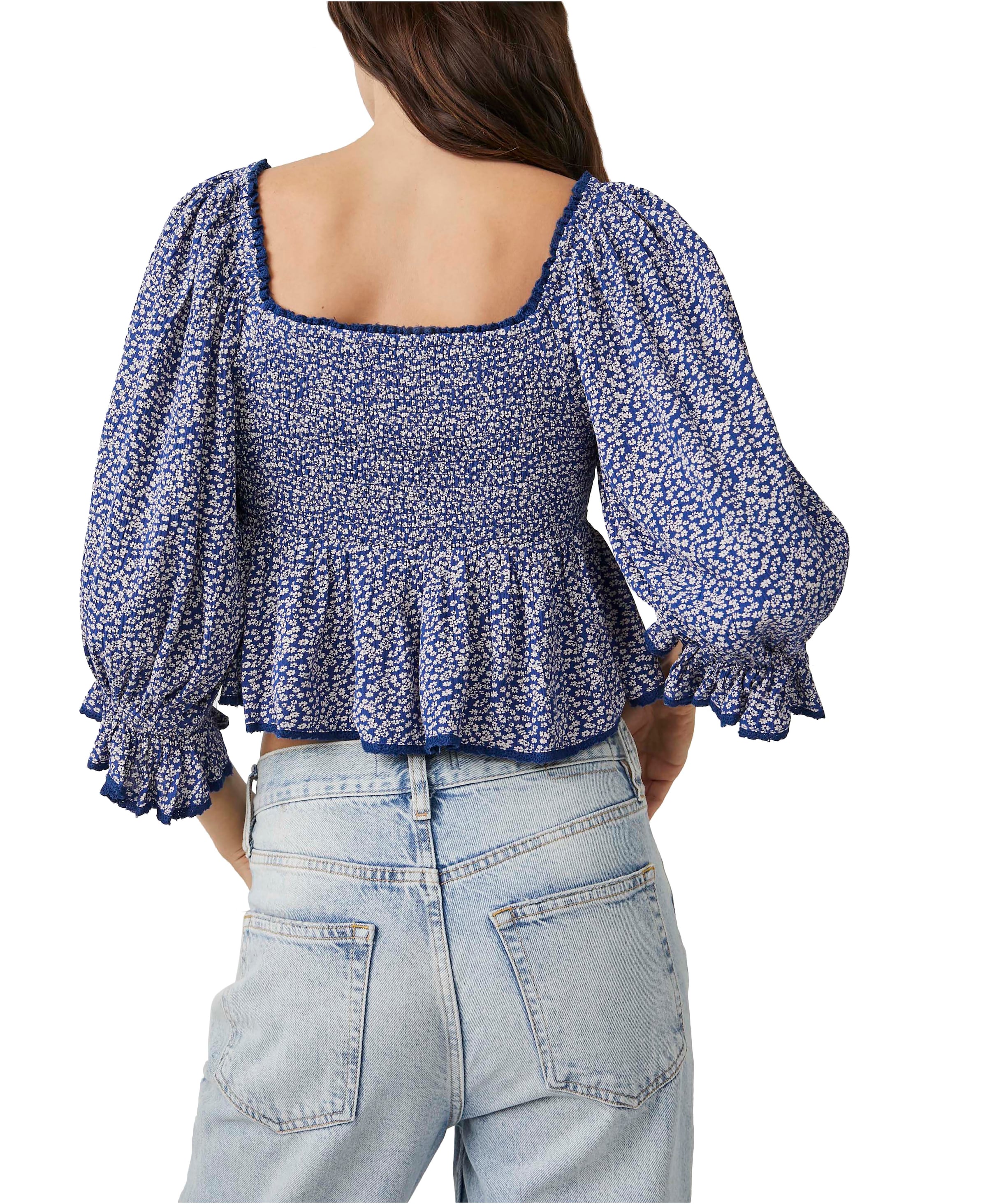 Free People Halenka 'BRITTNEE' – modrá