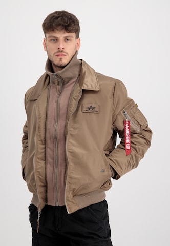 ALPHA INDUSTRIES Демисезонная куртка 'Jet Blast' в Серый