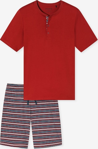 Pyjama court ' Casual Nightwear ' SCHIESSER en rouge : devant