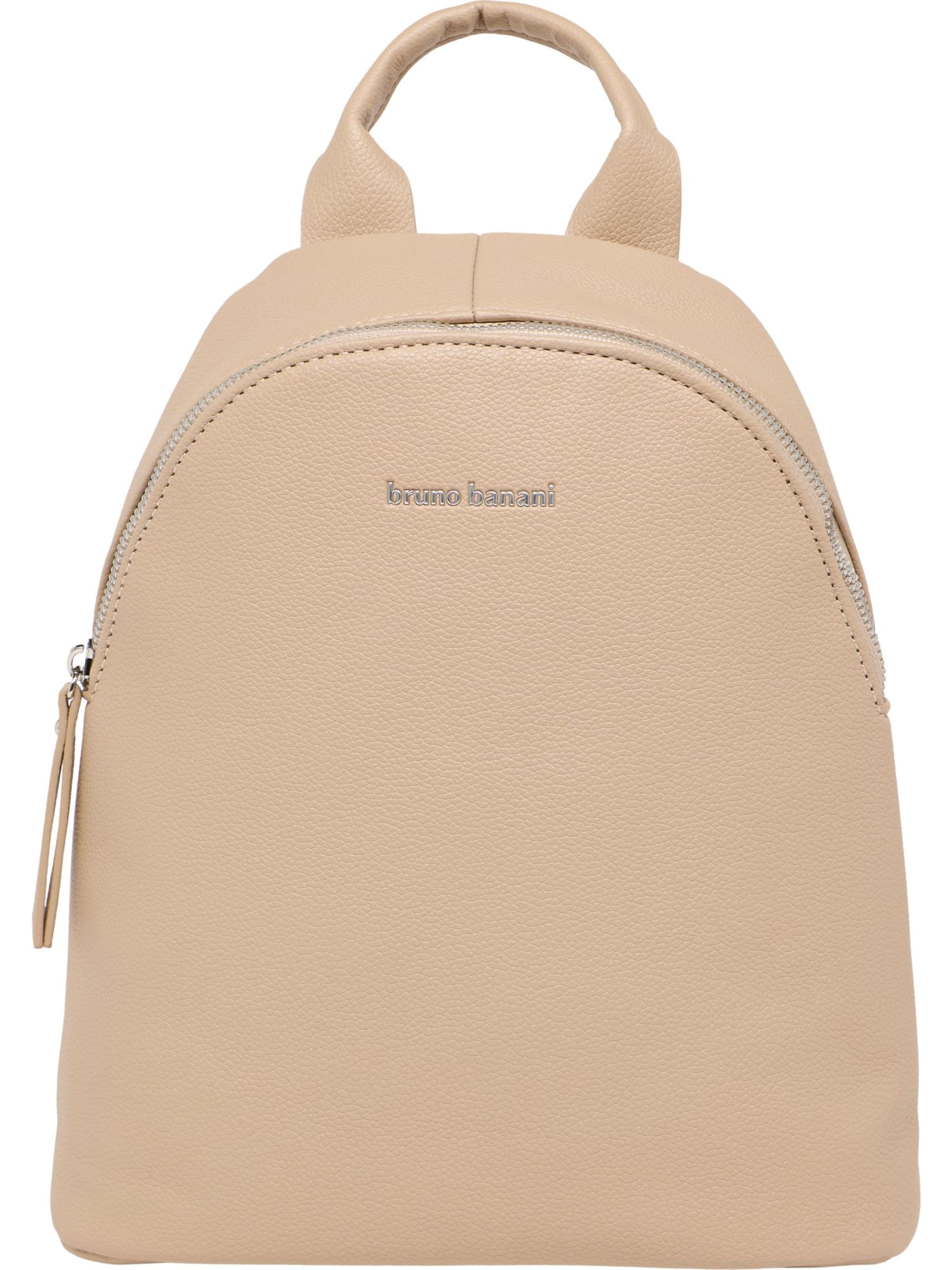 Sac à dos ' Aynsworth ' Bruno Banani en beige : devant