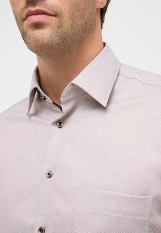 ETERNA Regular fit Zakelijk overhemd in Beige