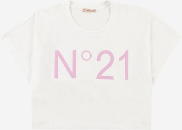 N°21 Shirt in White: front