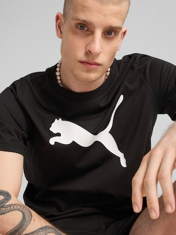 PUMA Shirt 'Puma Ess Tee' in Zwart