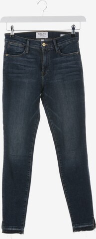 FRAME Jeans in 24 in Blue: front