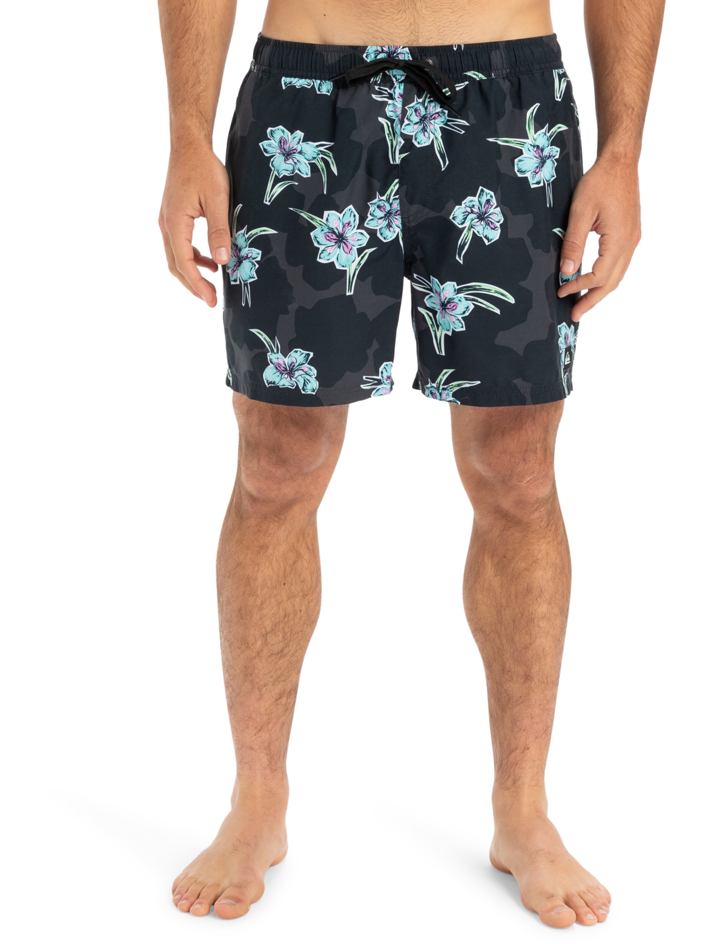 QUIKSILVER Regular Zwemshorts 'Everyday' in Zwart: voorkant