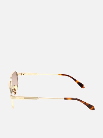 FERRAGAMO Sunglasses 'Ferragamo SF340S Matte gold 59/14/145 MAN Sunglasses' in Gold