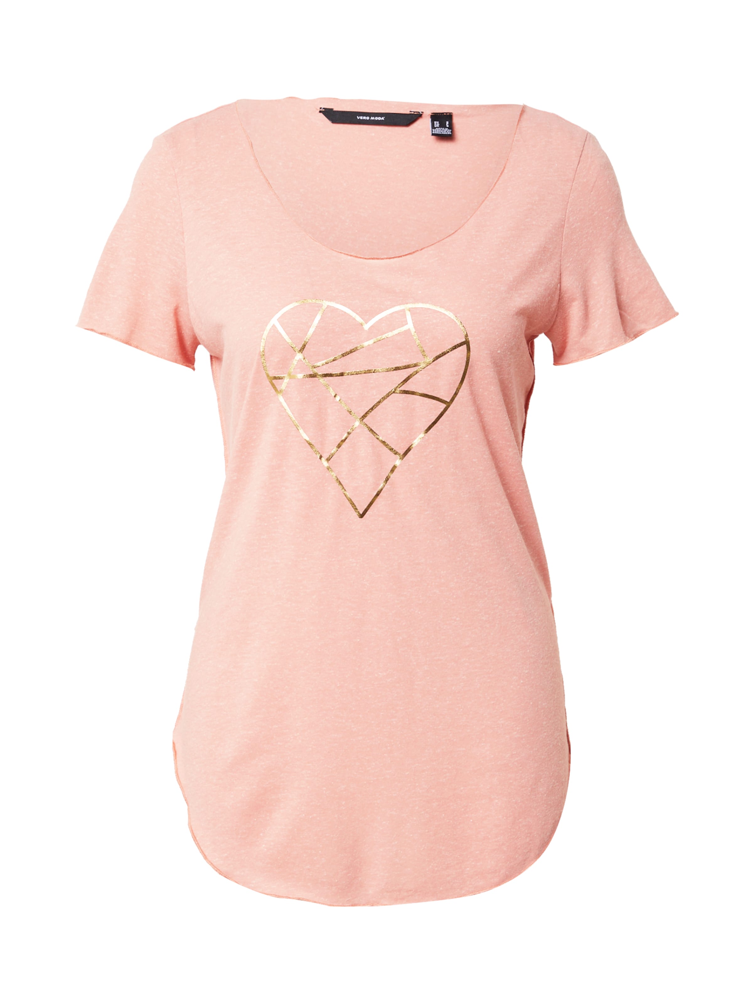 T-shirt 'LUA' VERO MODA en rose : devant
