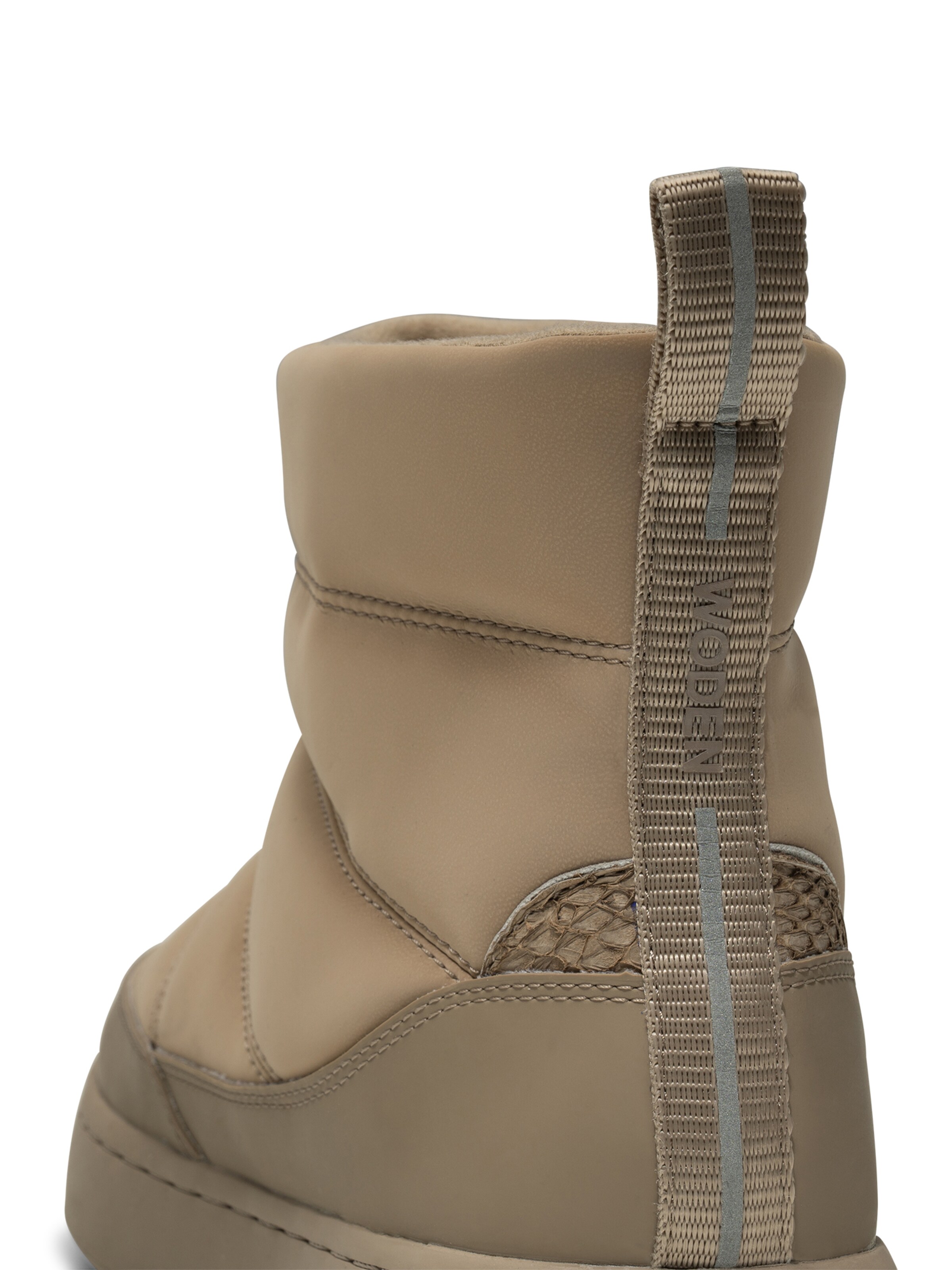 WODEN Snowboots 'Isa' i beige