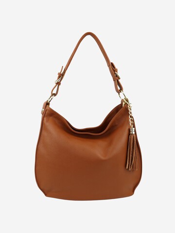 Brise Shoulder Bag 'Milana' in Brown: front